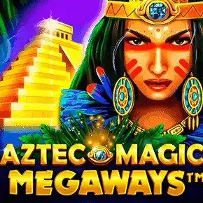 Aztec Magic Megaways logo by BGAMING DazardBet Casino