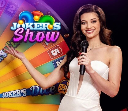 Joker’s Show slot icon by Skywind Group, available at DazardBet Casino