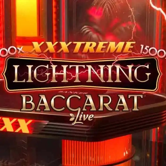 XXXtreme Lightning Baccarat casino game by Evolution – featured logo at DazardBet Casino