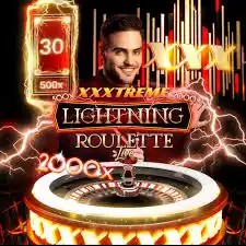 XXXtreme Lightning Roulette logo by Pragmatic Play at DazardBet Casino